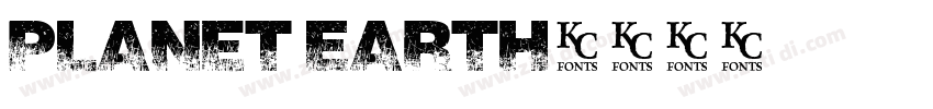 Planet Earth字体转换